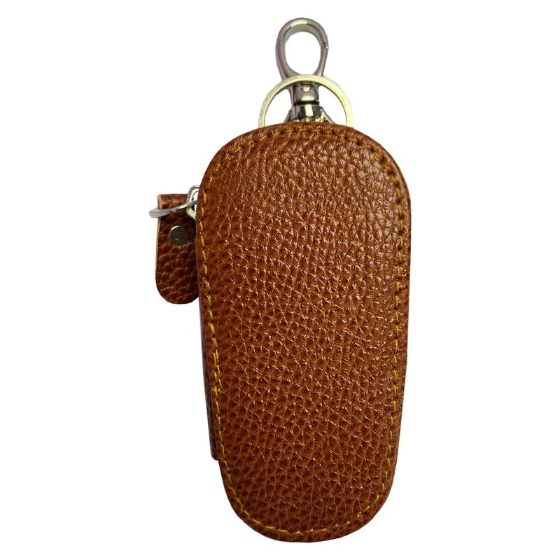 جاکلیدی چرم طبیعی طرح فلوتر