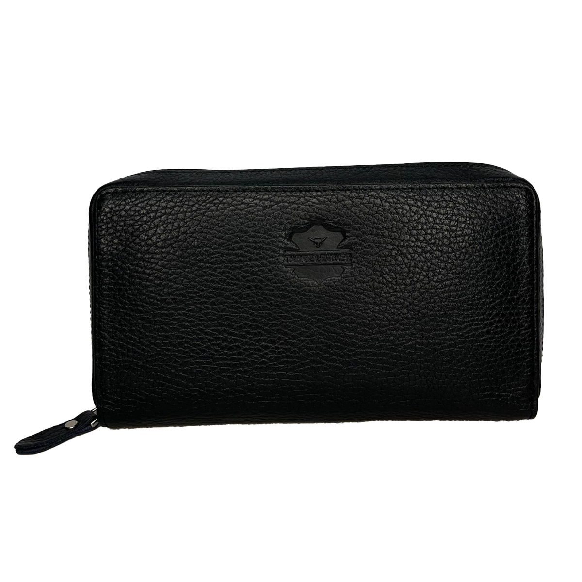 کیف پول آکاردئونی چرم طبیعی تبریز طرح فلوتر ریز